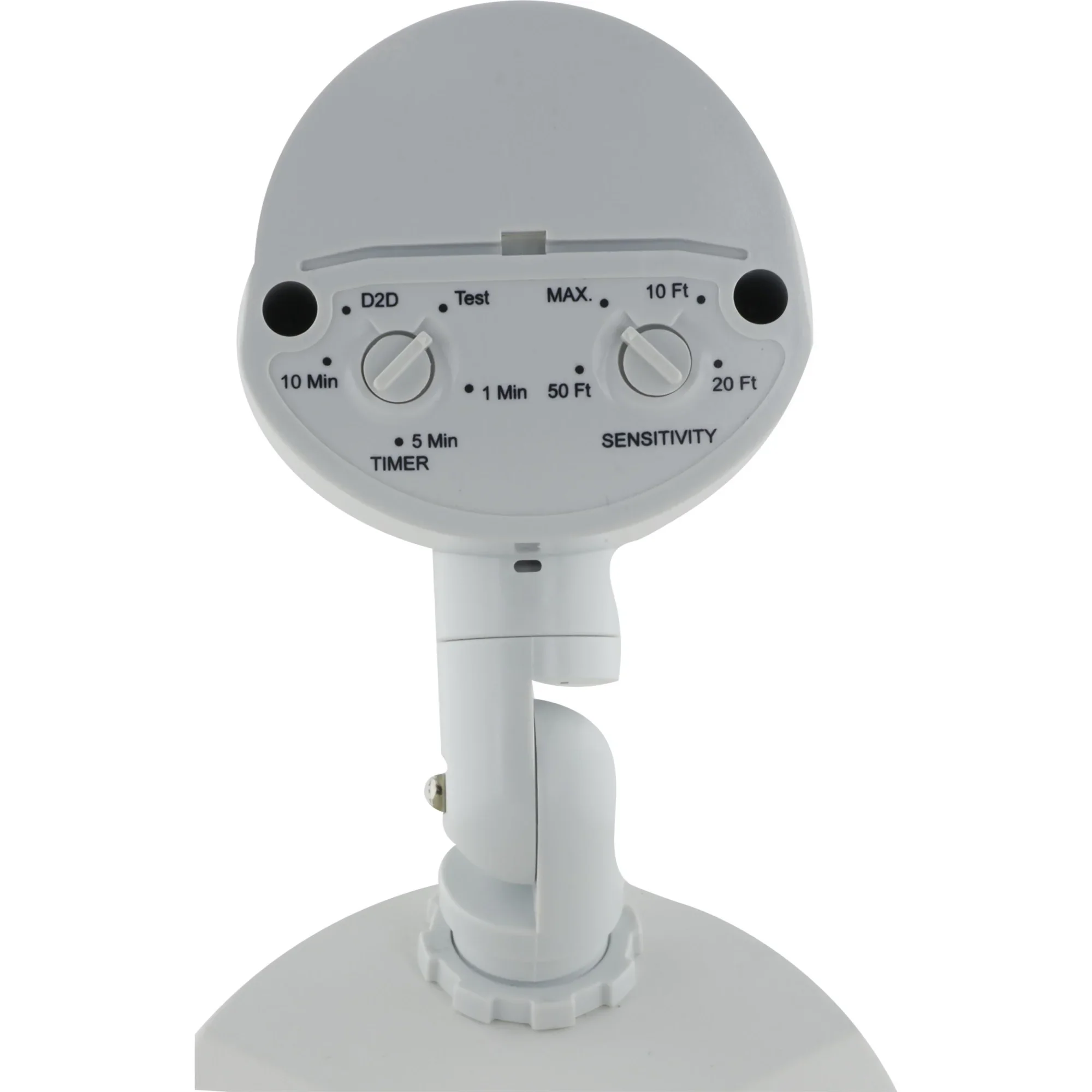 Nuvo Lighting LED Security Light Dual Head With Motion Sensor Black Finish 3000K