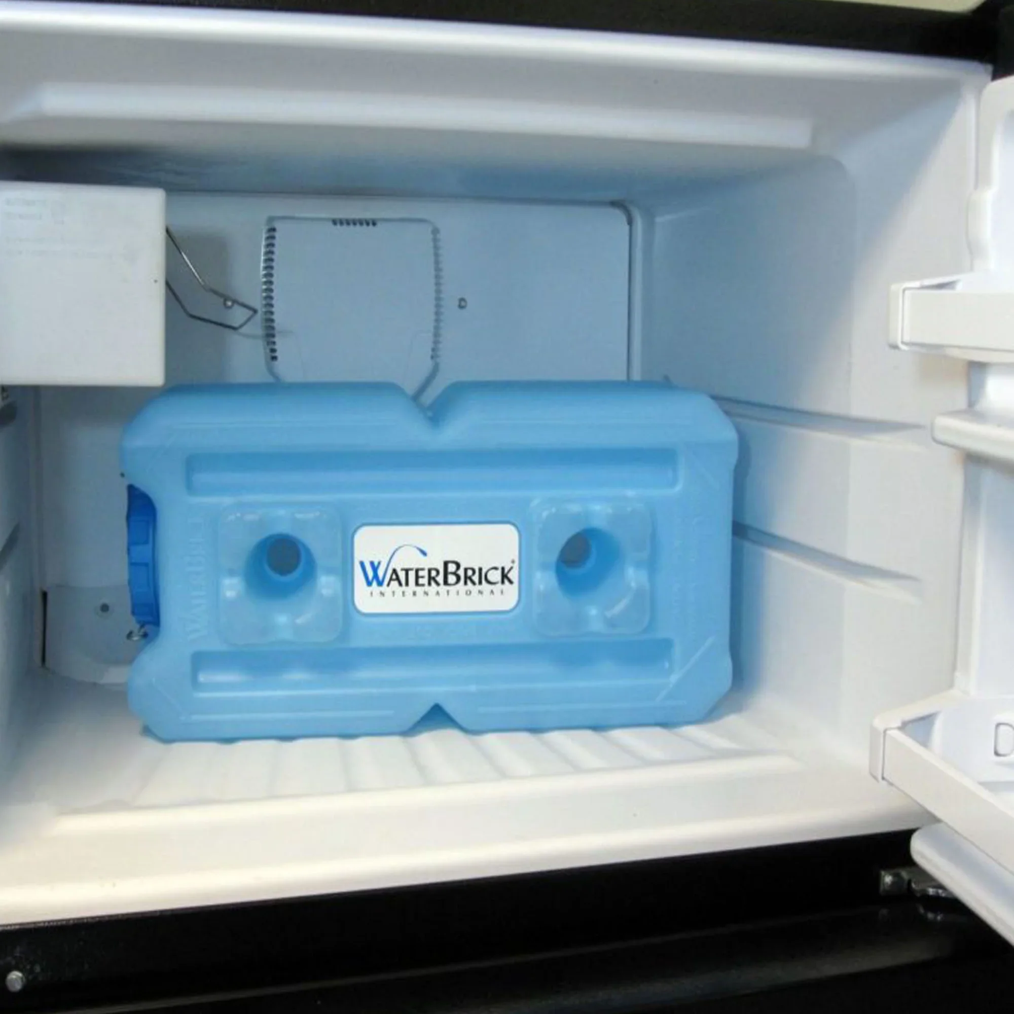WaterBrick Stackable 3.5 Gallon Blue Water & Food Storage Container - 4 Pack