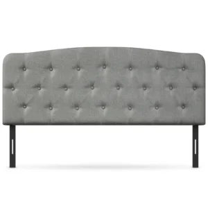 Patiojoy Tufted Upholstered Full Size Headboard Adjustable Height