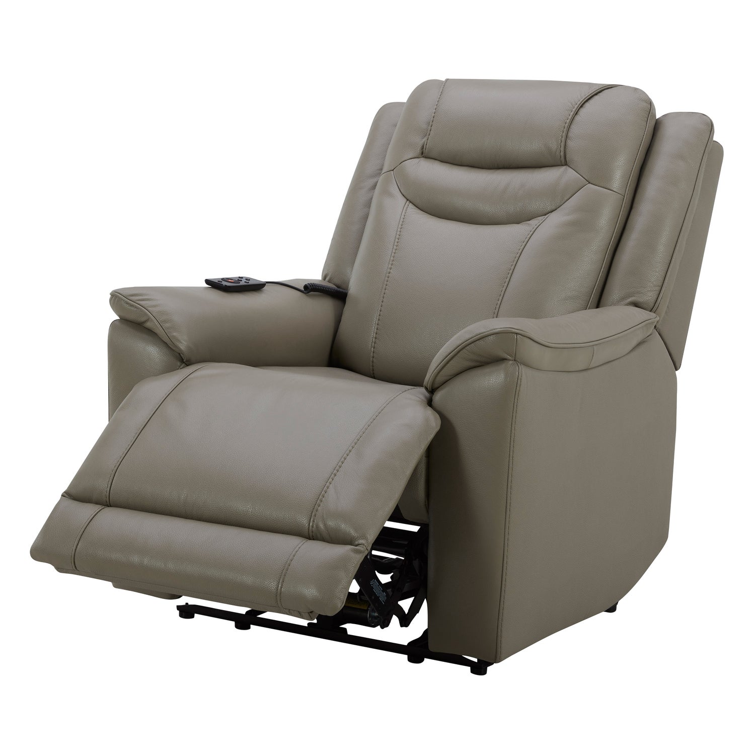 Gilman Creek Top-grain Leather Power Recliner with Power Headrest