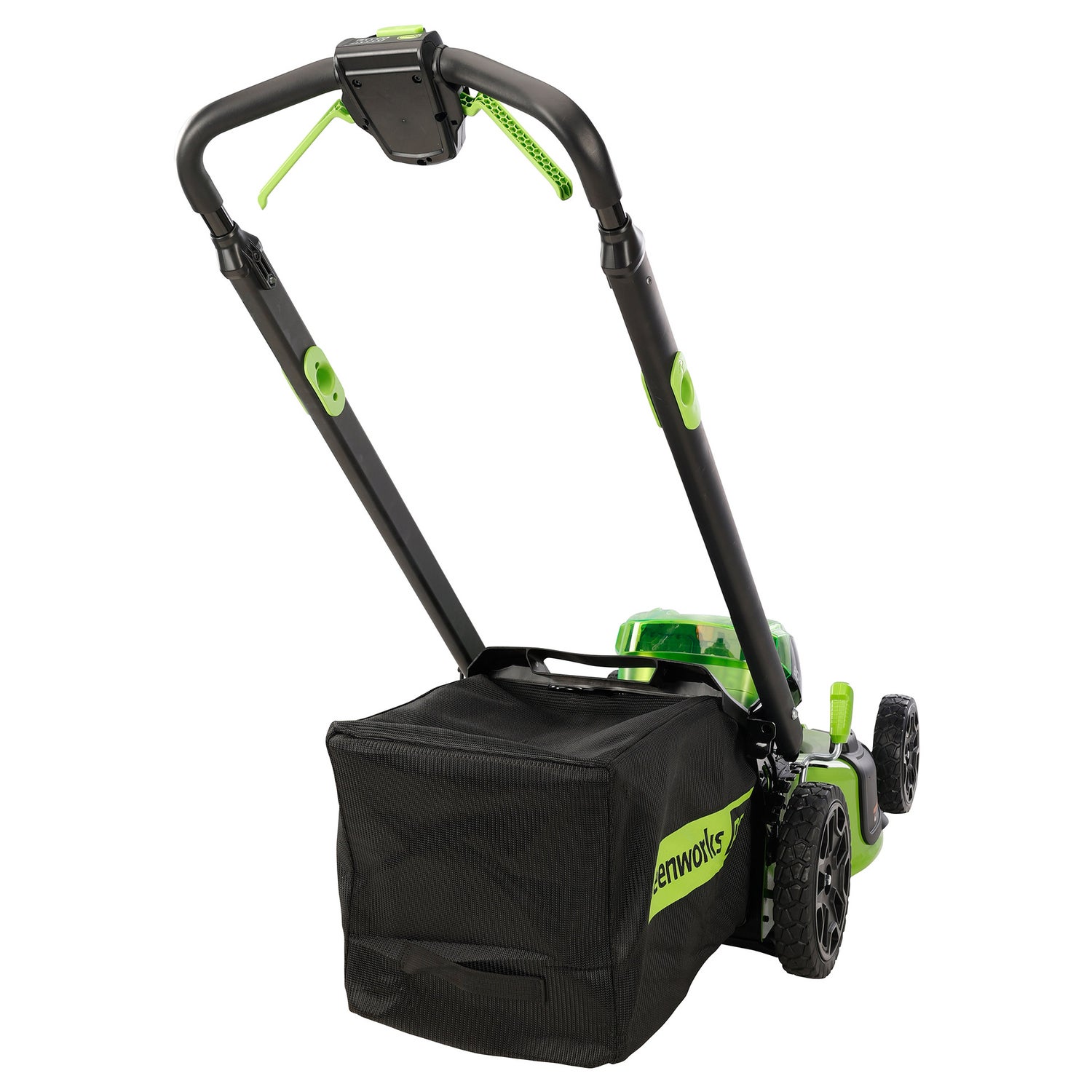 Greenworks 80V 21" Self-Propelled Lawn Mower with 1 Extra Blade, 2.0 AH + 4.0 AH Battery and Charger Included