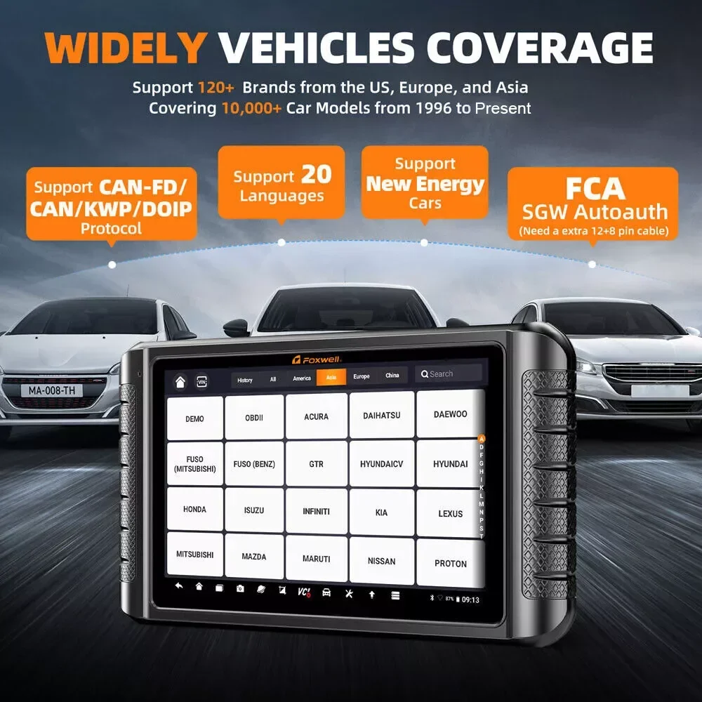 FOXWELL Car Diagnostic Tool w/ BM310