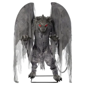 2.2m (7.3ft) Animated Gargoyle
