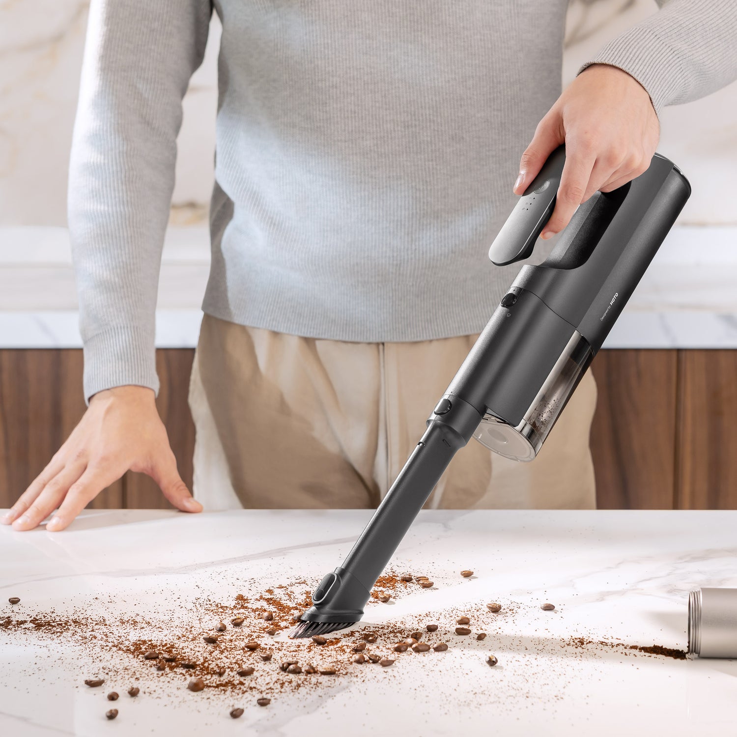 HOTO BlowVac Handheld Vacuum,with 23,000 Pa Suction Power