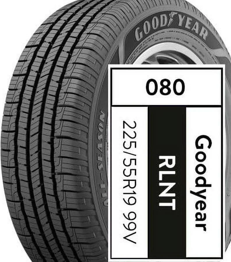 Goodyear Reliant 225/55R19 99V All-Season Tire - MadeInUSA