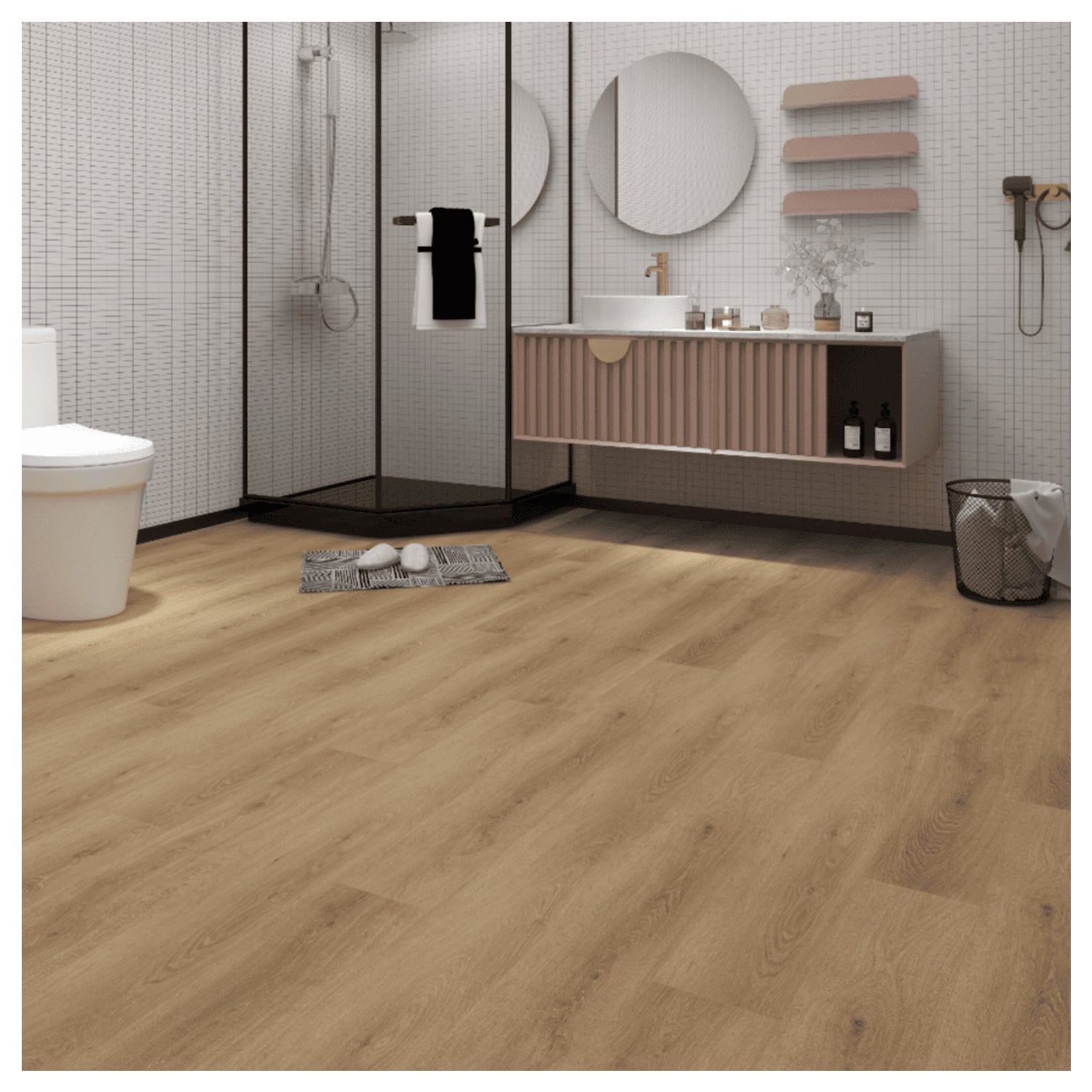 Kairos Rouge Park 22.86 cm (9.0 in.) WPC Vinyl Flooring.