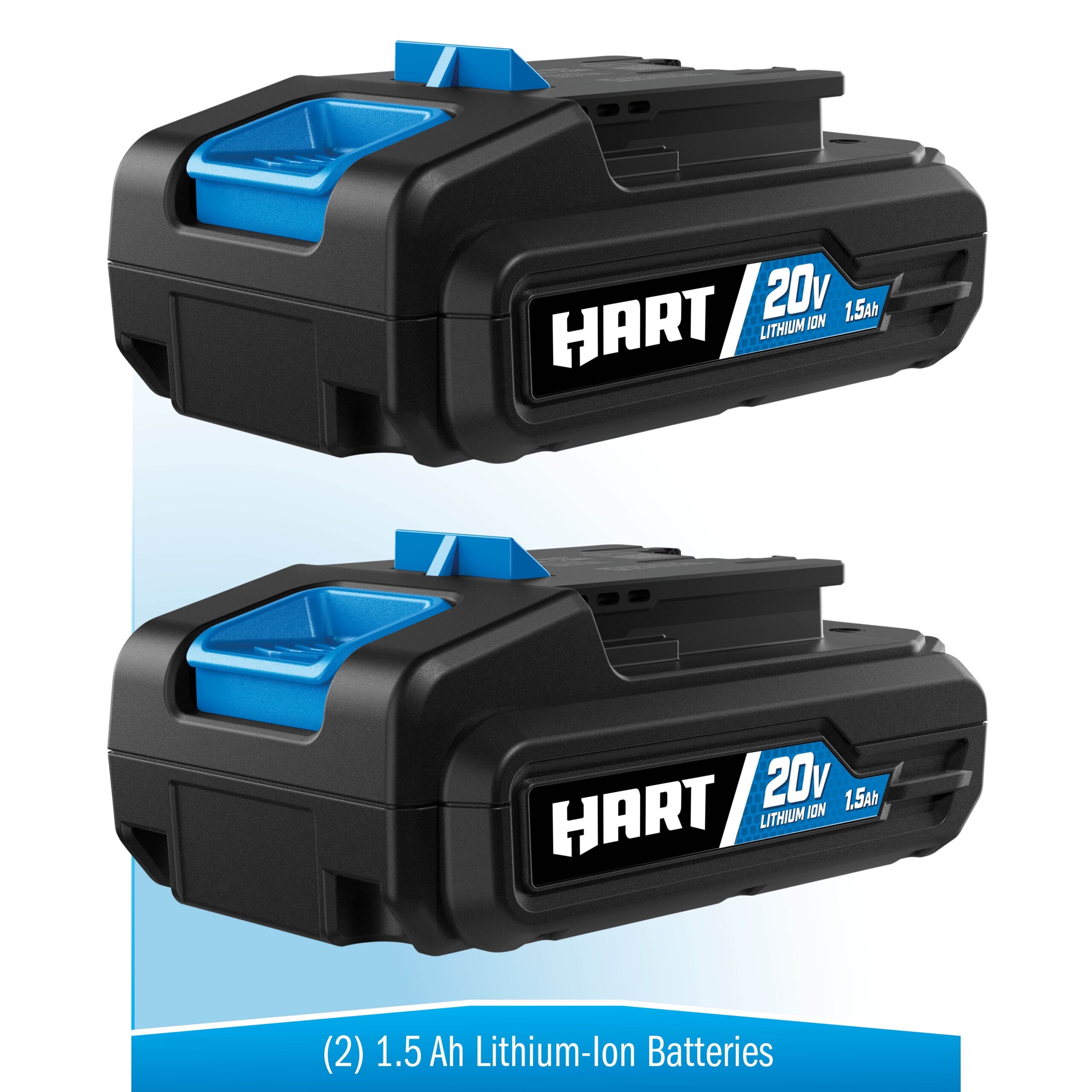 HART 20 Volts 4-Tool Battery-Powered Combo Kit, (2) 1.5Ah Lithium-Ion Batteries