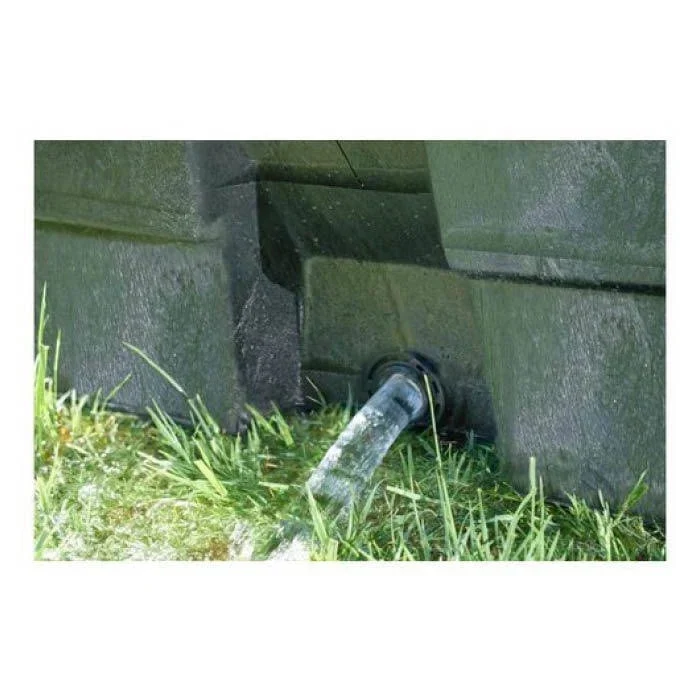 Rubbermaid FG424500BLA Stock Tank. 150 Gal Capacity. Plastic. Black - MadeInUSA