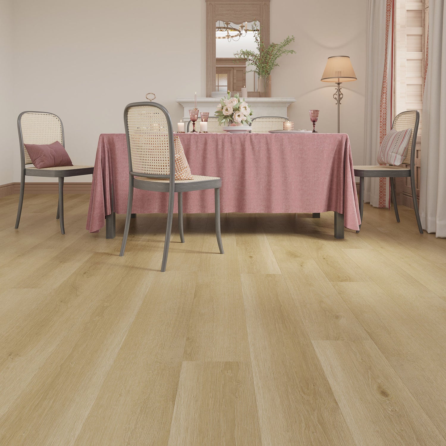Kairos Rouge Park 22.86 cm (9.0 in.) WPC Vinyl Flooring.