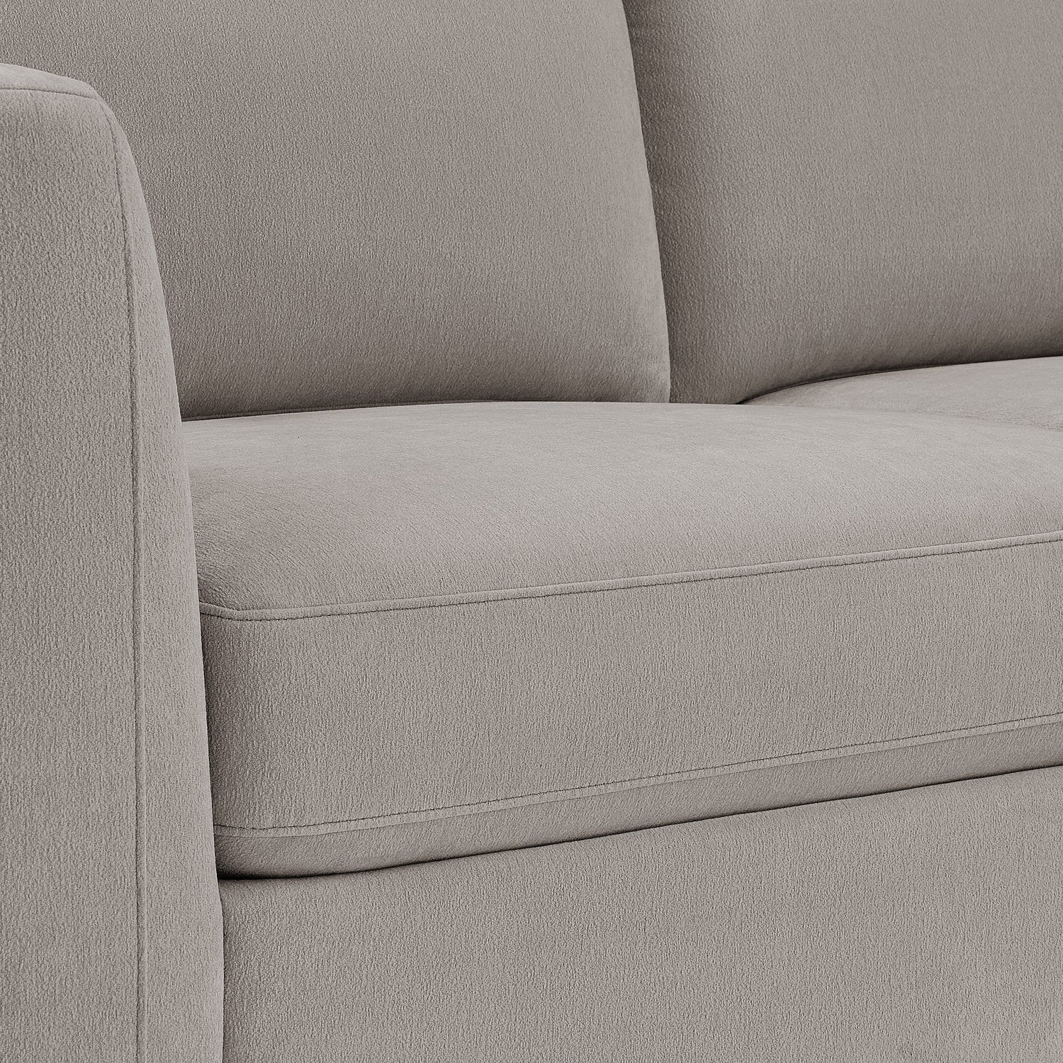Thomasville Walsen 3-piece Fabric Sectional with Storage Ottoman