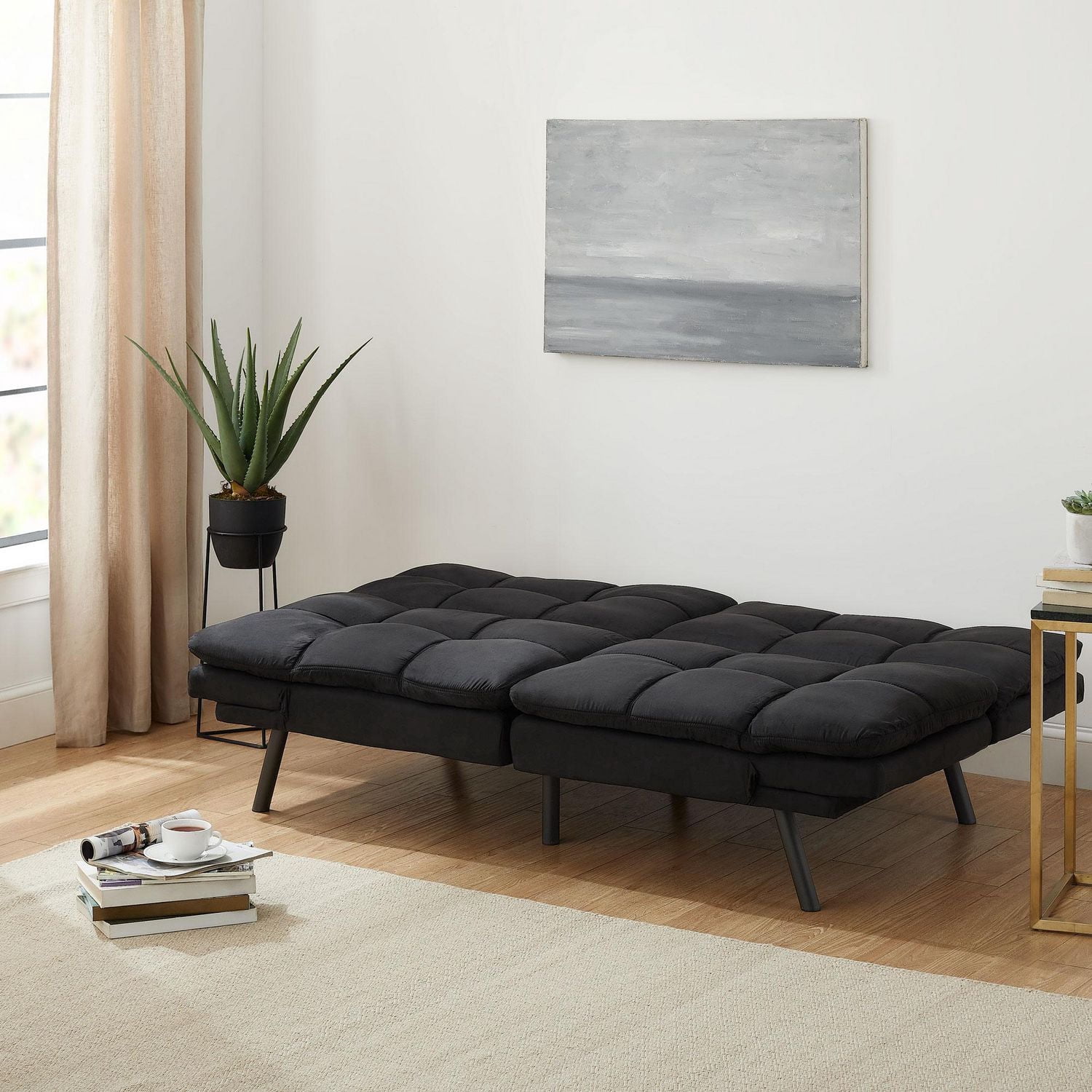 Mainstays Memory Foam Futon