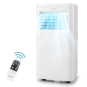 Costway 10000 BTU Portable Air Conditioner 3-in-1 AC Unit With Cool Dehum Fan Sleep Mode