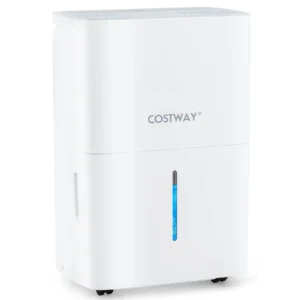 Costway 65 Pints Energy Star Dehumidifier with 2 Modes & 3 Fan Speeds 24-Hour Timer 5000 Sq. ft Coverage Area