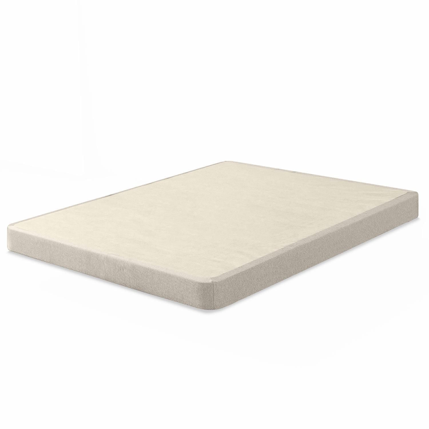 Zinus Spa Sensations Low Profile Smart Box Spring, 5 inch Mattress Foundation for Bed Frame and Platform Bed
