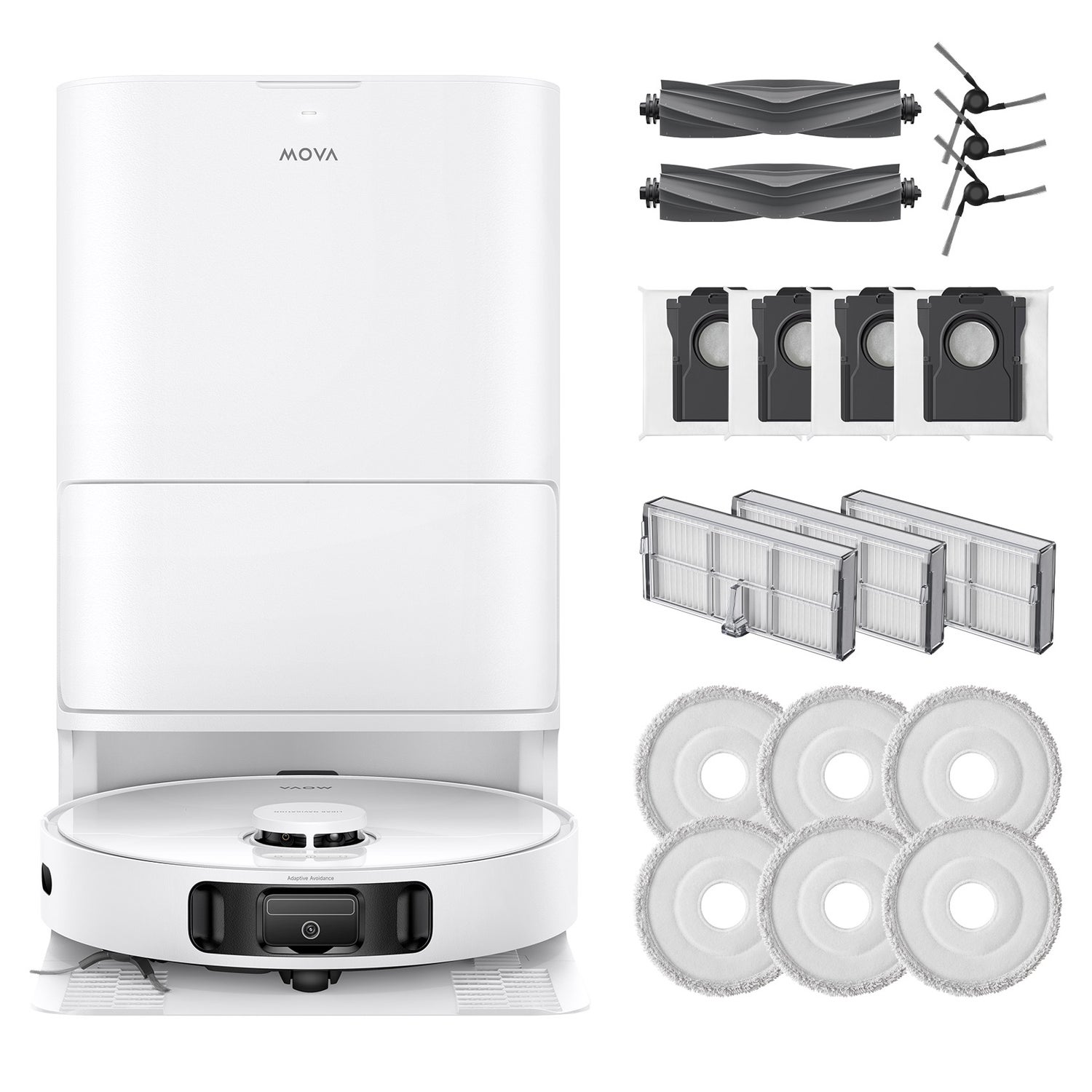 MOVA E30 Pro Ultra Complete Robot Vacuum and Mop with 18,000 Pa Suction