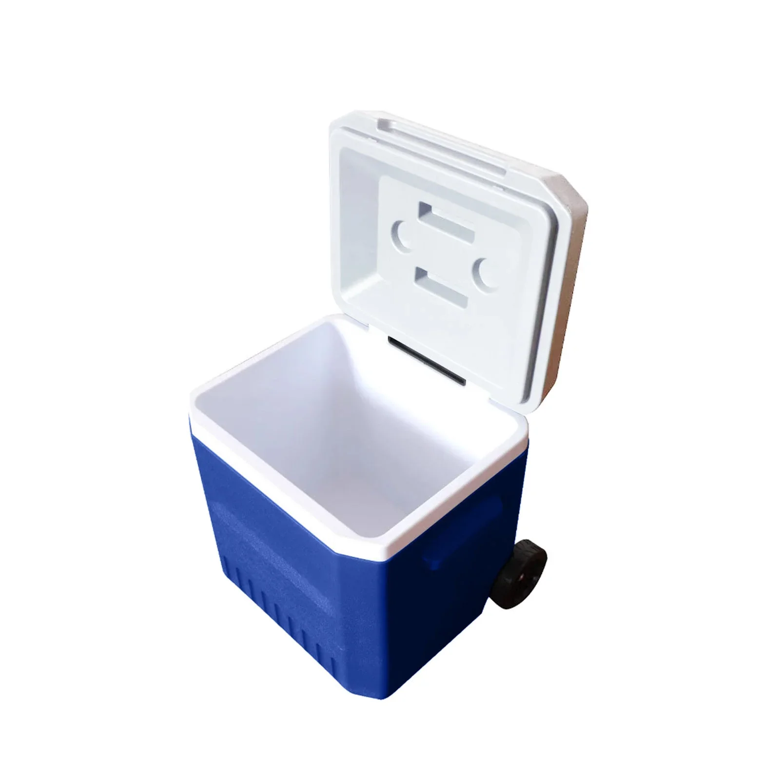 19 QT Wheeled Cooler - Hard-Sided Insulated Ice Chest with Heavy-Duty Wheels & Handle for Camping, Tailgating, Beach & Outdoor Adventures