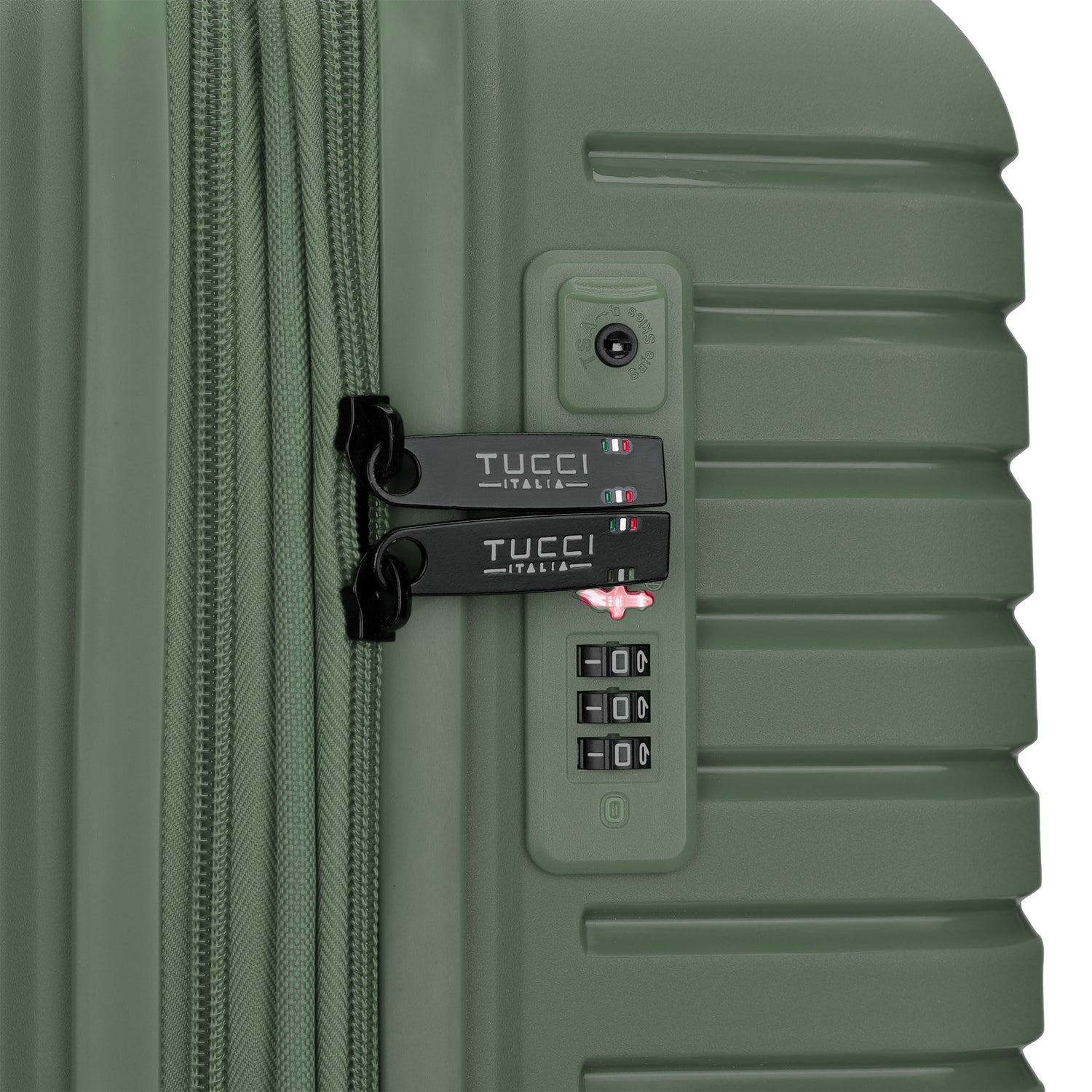 Tucci Presa Di Ferro - 3-piece Hardside Expandable Spinner Luggage Set