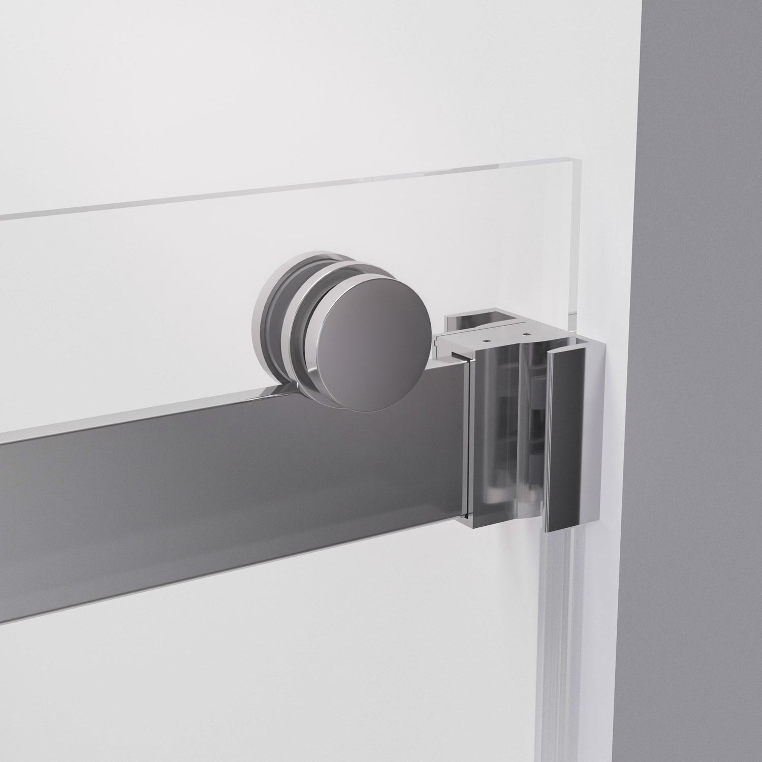 Hydro Vision Kronos 60 in. Frameless Reversible Bypass Bathtub Door