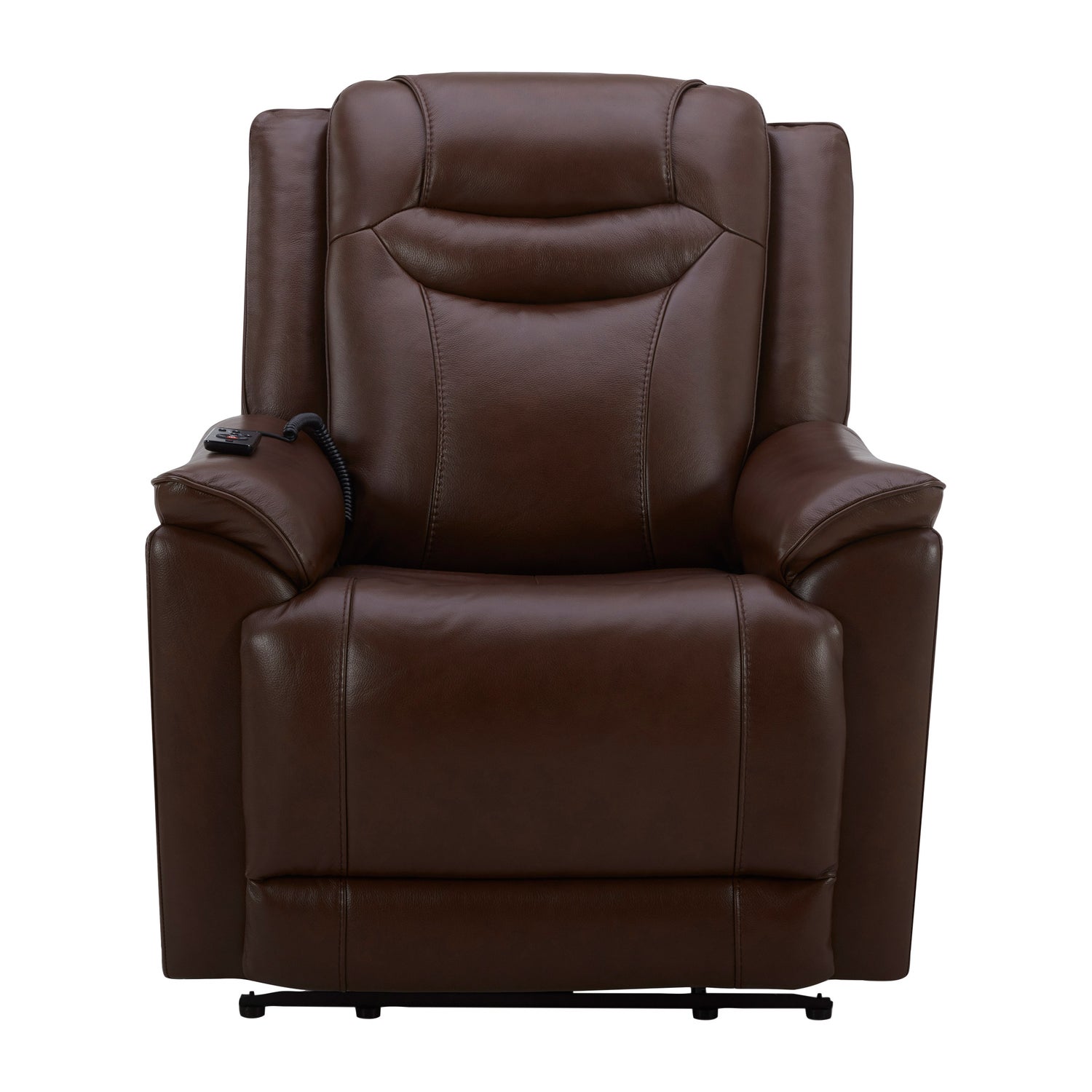 Gilman Creek Top-grain Leather Power Recliner with Power Headrest