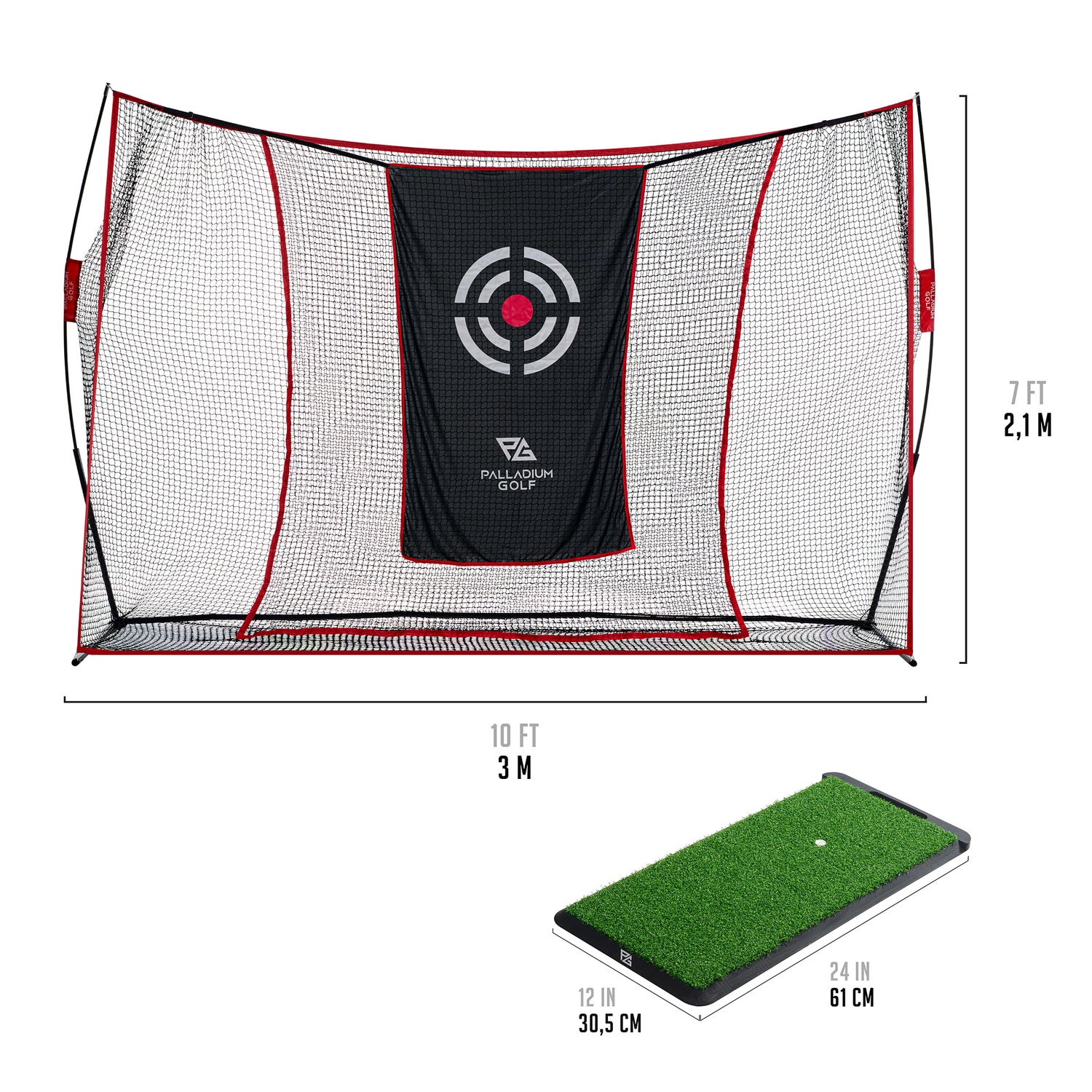 Palladium Golf Practice Driving Range Kit