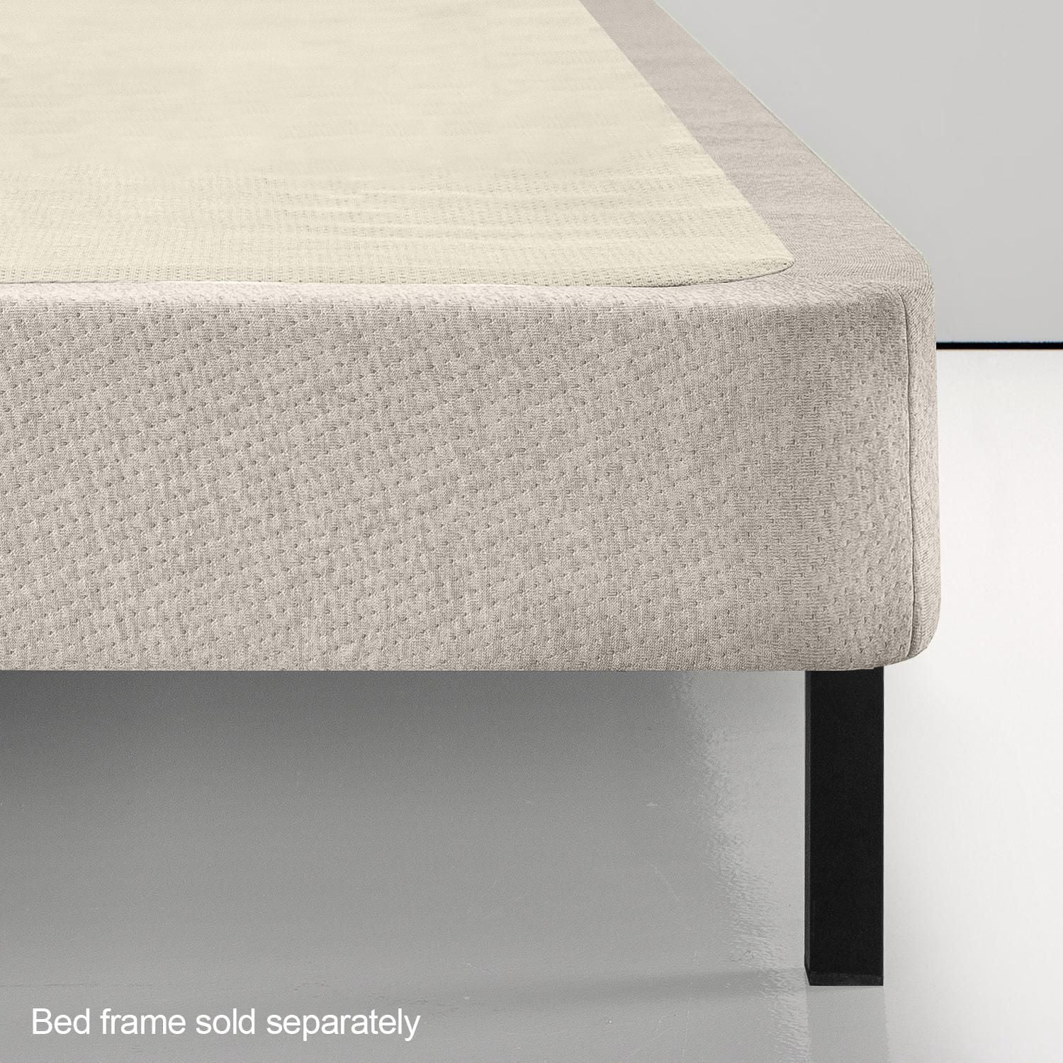 Zinus Spa Sensations Low Profile Smart Box Spring, 5 inch Mattress Foundation for Bed Frame and Platform Bed