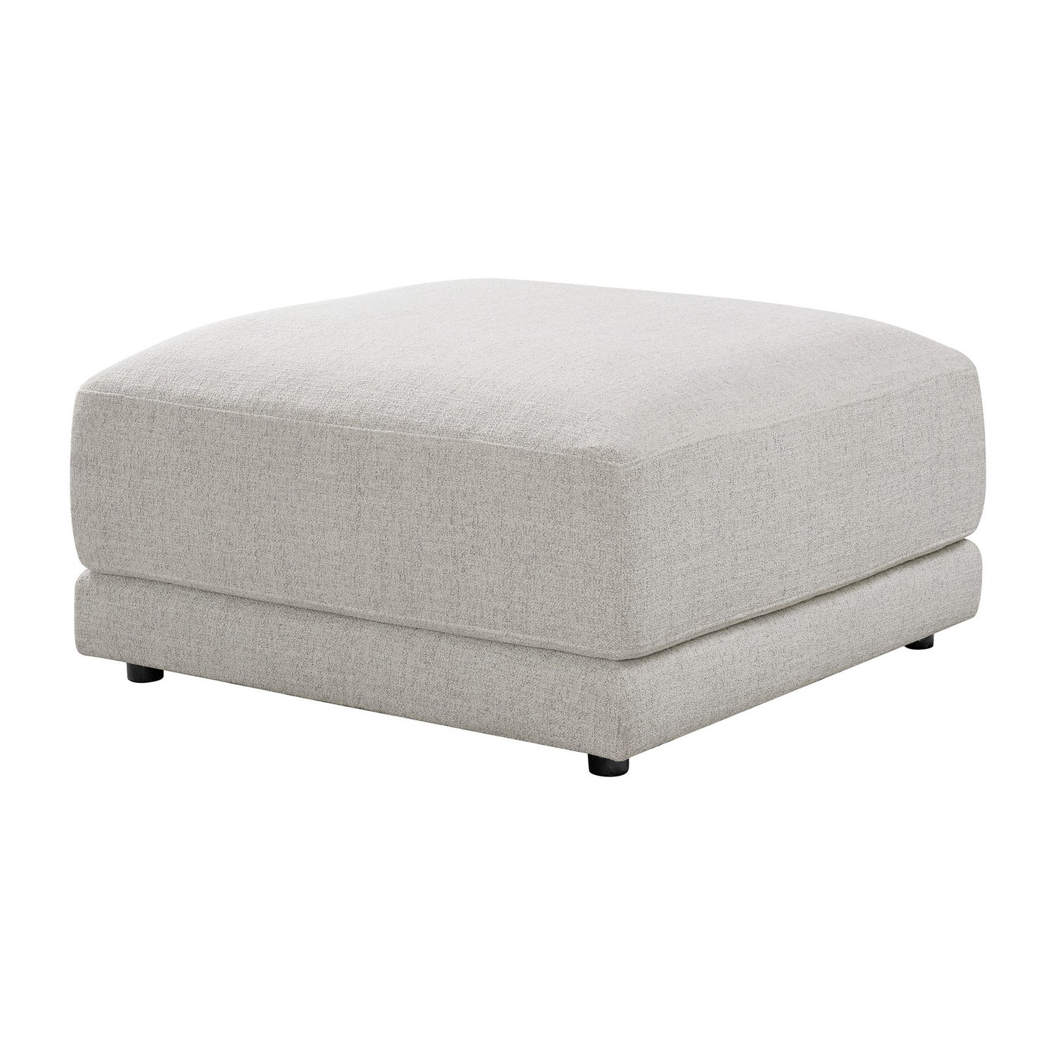Aiden & Ivy Dayna 4-piece Modular Fabric Sofa with Ottoman