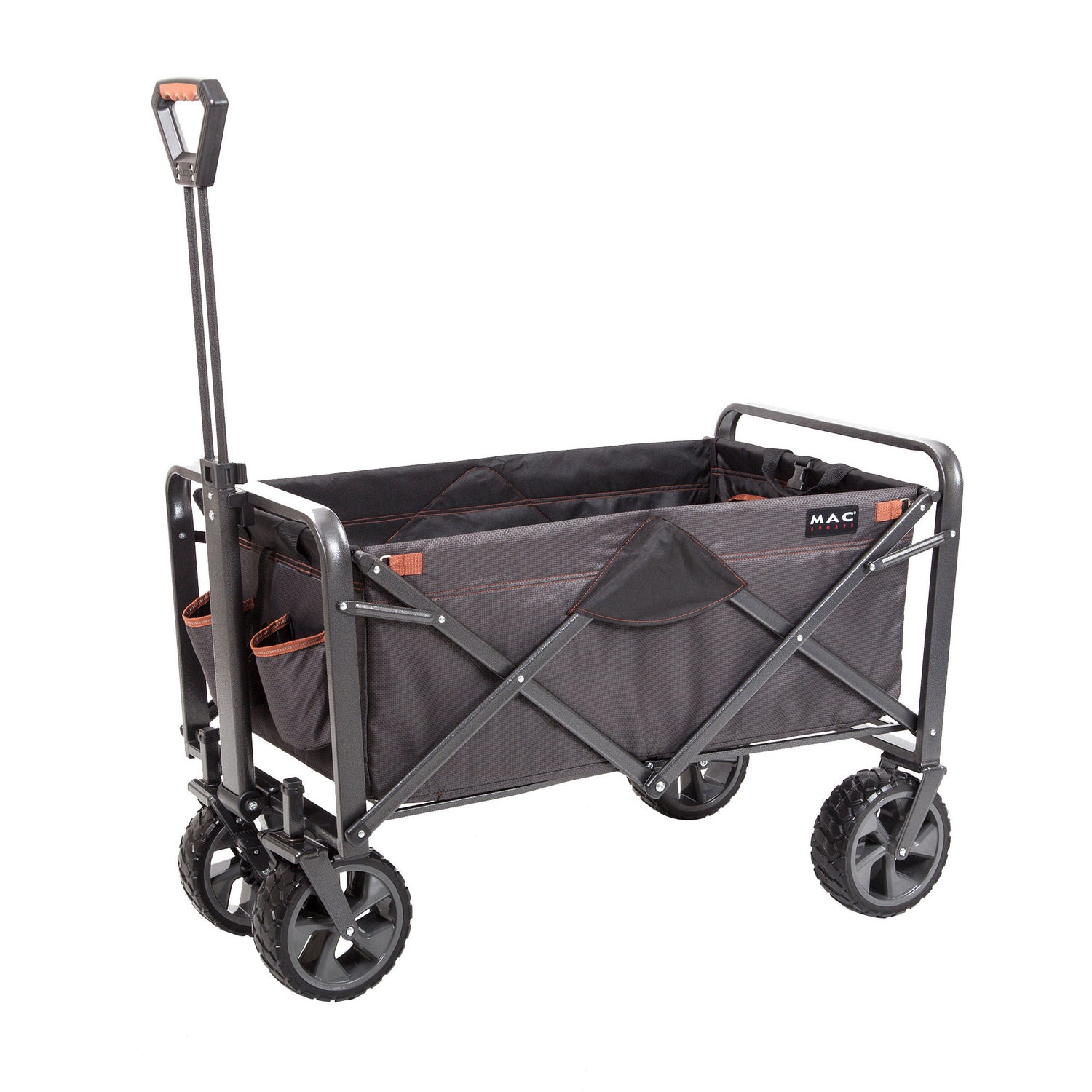 Mac Sports Folding Wagon with Brakes