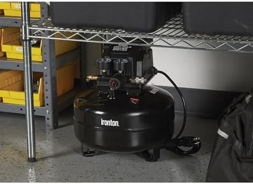 Oil-Free Pancake Air Compressor, 0.3 HP, 3 Gallons, 110 PSI