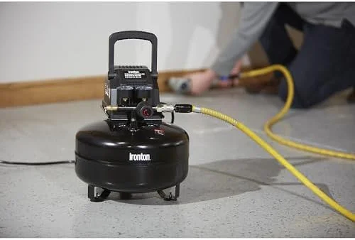 Oil-Free Pancake Air Compressor, 0.3 HP, 3 Gallons, 110 PSI