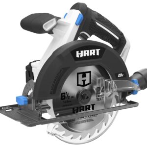 HART 20-Volt 6 1/2-inch Cordless Circular Saw Kit (1) 20-Volt 4.0Ah Lithium-Ion Battery